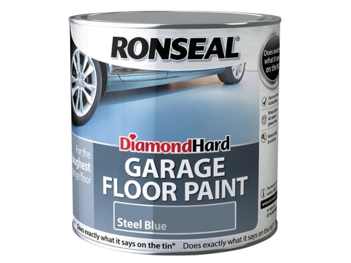 [RSLDHGFPB25L] Diamond Hard Garage Floor Paint Steel Blue 2.5 litre