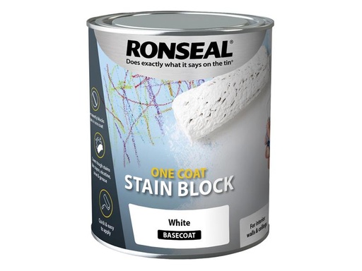 [RSLOCSBW750] One Coat Stain Block White 750ml