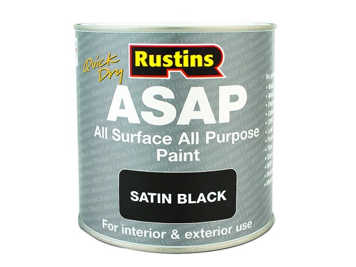 [RUSASAPB500] ASAP Paint Black 500ml