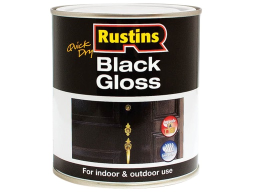 [RUSBGWB1L] Quick Dry Black Gloss 1 Litre