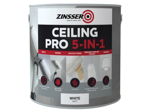 [ZINCP5125L] Ceiling Pro 5-in-1 2.5 litre