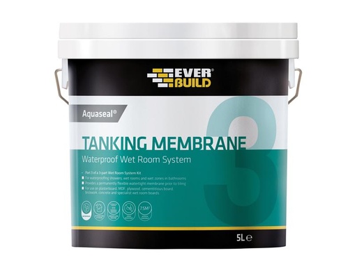 [EVBAQWPTM] Aquaseal Waterproof Tanking Membrane 5 litre