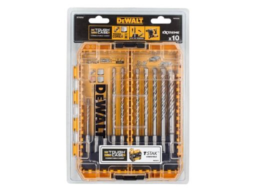 [DEWDT70753QZ] SDS Plus Extreme 2® Drill Bit Set, 10 Piece