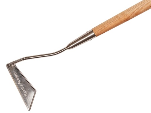 [K/S70100037] Stainless Steel Long Handled 3-Edged Hoe, FSC®