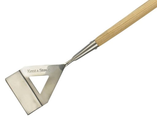 [K/S70100052] Stainless Steel Long Handled Dutch Hoe, FSC®