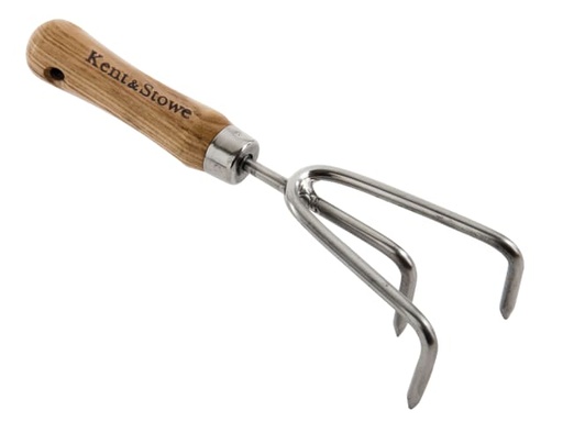 [K/S70100771] Stainless Steel Garden Life Hand Cultivator, FSC®