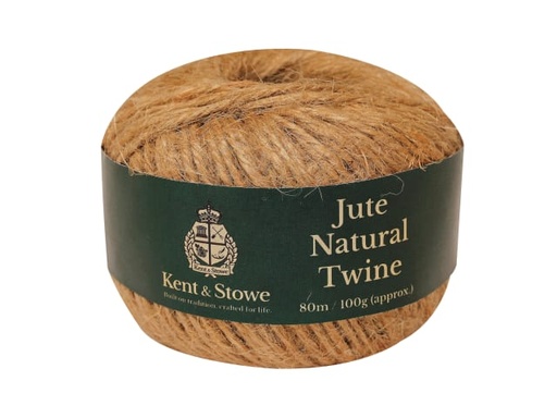 [K/S70100805] Jute Twine Natural 80m (100g)