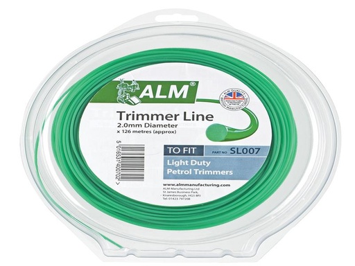 [ALMSL007] SL007 Light-Duty Petrol Trimmer Line 2.0mm x 126m