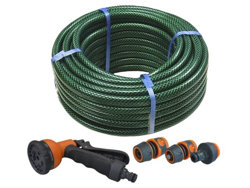 [FAIHOSE15AV] PVC Reinforced Hose 15m Fittings & Spray Gun