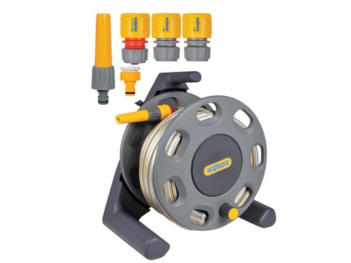 [HOZ2412] 2412 30m Freestanding Compact Hose Reel + 25m of 12.5mm Hose