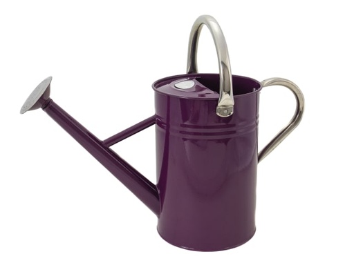 [K/S34881] Metal Watering Can Deep Violet 4.5 litre