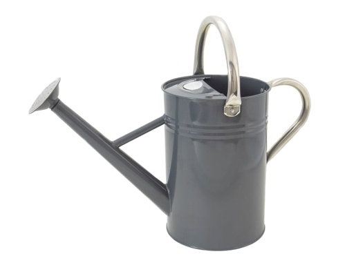 [K/S34884] Metal Watering Can Cool Grey 4.5 litre