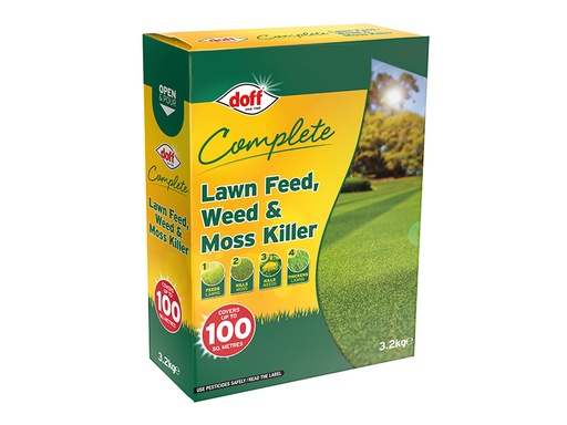 [DOFLM100] Complete Lawn Feed, Weed & Moss Killer 3.2kg