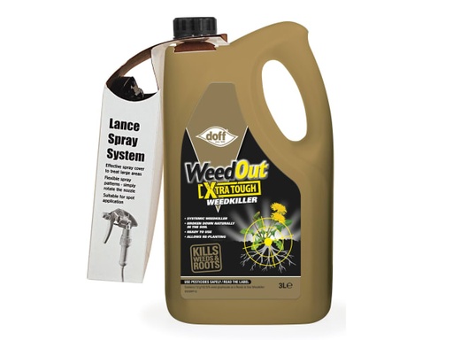 [DOFQC00DOF02] WeedOut Xtra Tough Weedkiller RTU 3 litre