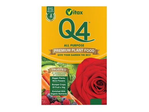 [VTX6QF9] Q4 Pelleted Fertilizer 0.9kg Box