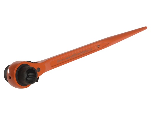 [PRI603] 603 Reversible Ratchet Spanner Podger 19 x 21mm Hi-Vis