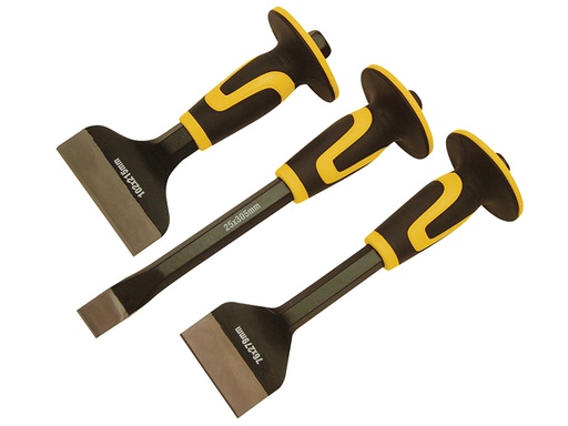 [ROU31993] Chisel & Bolster 3 Piece Set 76 x 254mm  70 x 216mm  & 254 x 25mm