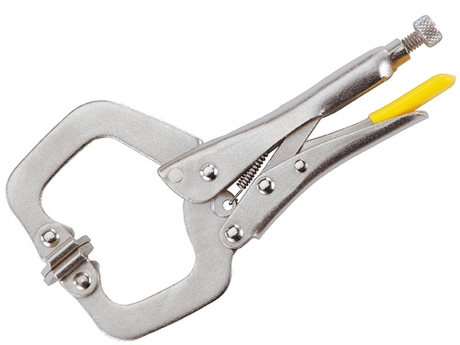 [STA084816] Locking C-Clamp with Swivel Tips 285mm