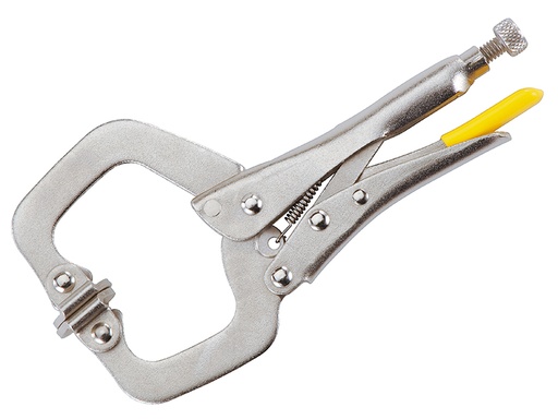 [STA084815] Locking C-Clamp with Swivel Tips 170mm