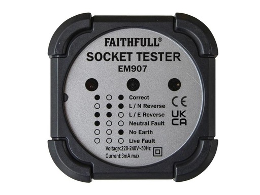 [FAIDETSOC] Socket Polarity Tester