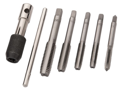 [B/S22300] Tap Set (M6-M12), 6 Piece