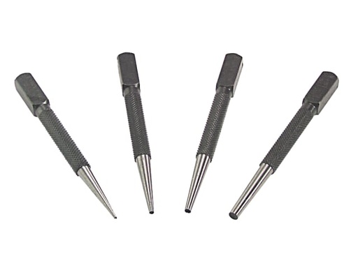 [PRI66SET4] 66SN4 Nail Punch Set 4 Piece