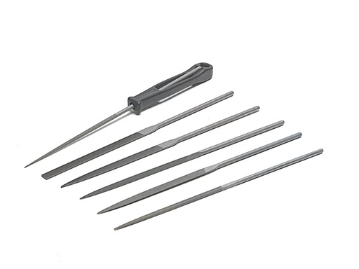 [BAH470] 2-470-16-2-0 Needle File Set of 6 Cut 2 Smooth 160mm (6.2in)