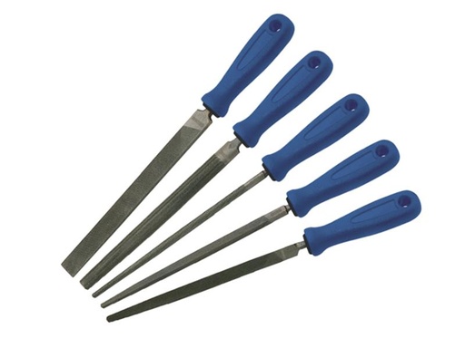 [BRIE020613] Second Cut File Set, 5 Piece