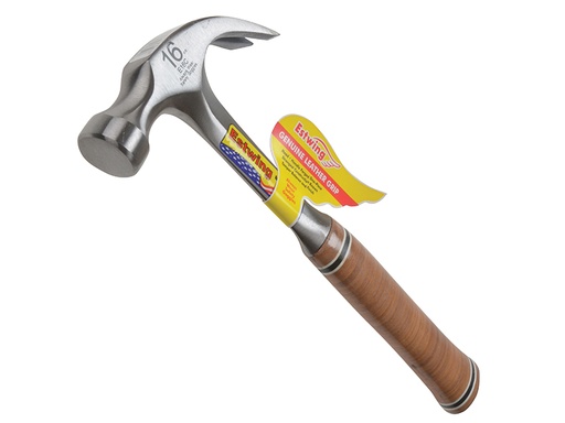 [ESTE16C] E16C Curved Claw Hammer - Leather Grip 450g (16oz)