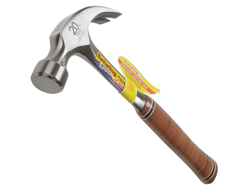 [ESTE20C] E20C Curved Claw Hammer - Leather Grip 560g (20oz)