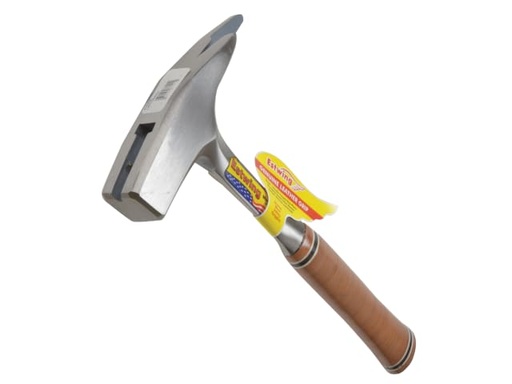 [ESTE239MS] E239MS Roofer's Pick Hammer Leather Grip - Smooth Face