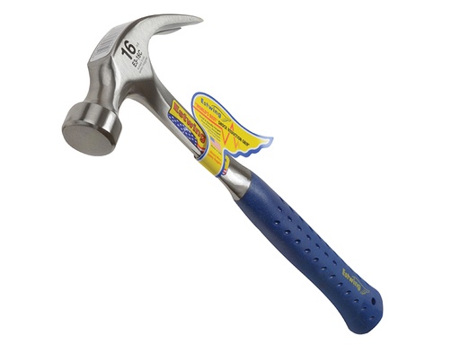 [ESTE316C] E3/16C Curved Claw Hammer - Vinyl Grip 450g (16oz)