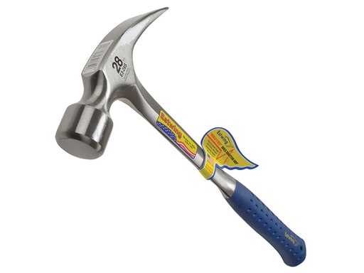 [ESTE328S] E3/28S Straight Claw Framing Hammer - Vinyl Grip 784g (28oz)