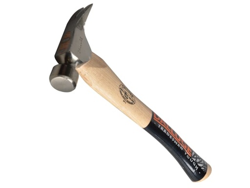 [VAUDTH16C] Trim Hammer Plain Face Curved Handle 450g (16oz)