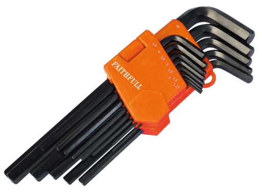 [FAIHKS13ML] Metric Long Arm Hex Key Set, 13 Piece