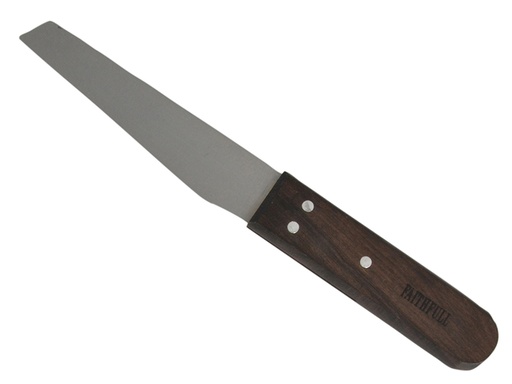 [FAIKSHOER] Shoe Knife 112mm (4.3/8in) - Hardwood Handle