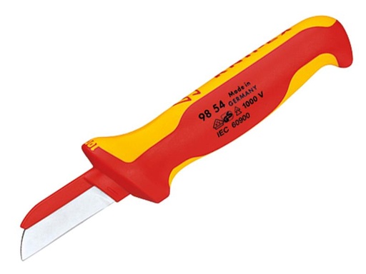 [KPX9854] 98 54 VDE Cable Knife (Back of Blade Insulated)