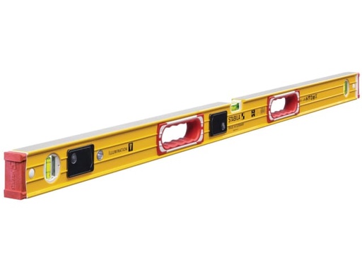 [STB1962LED48] 196-2 LED Illuminated Spirit Level 3 Vial 17393 122cm