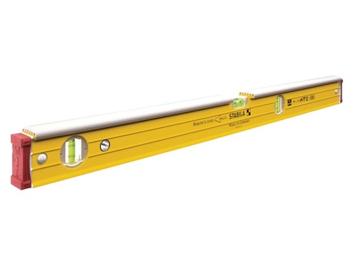 [STB962K80] 96-2-K Double Plumb Masons Spirit Level 3 Vial 16403 80cm