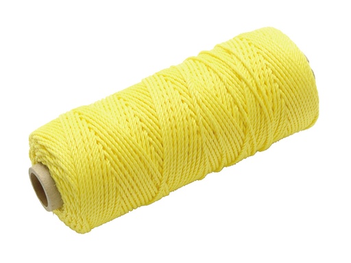 [FAIBLHVY] Hi-Vis Nylon Brick Line 100m (330ft) Yellow