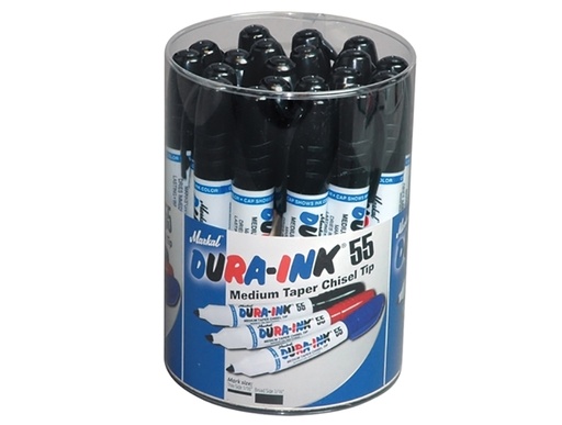 [MKL96078] DURA-INK® 55 Medium Taper Marker Black (Tub 20)