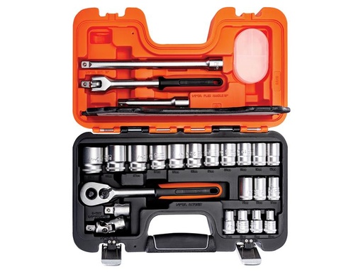 [BAHS240] S240 Socket Set of 24 Metric 1/2in Drive