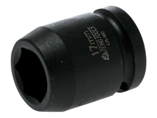 [TEN920517N] Impact Socket Hexagon 6-Point 1/2in Drive 17mm