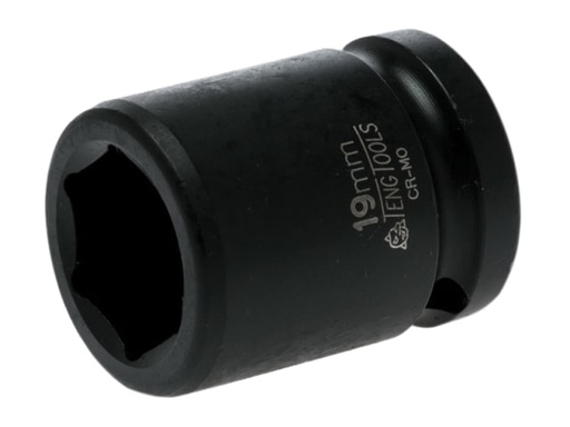 [TEN920519N] Impact Socket Hexagon 6-Point 1/2in Drive 19mm