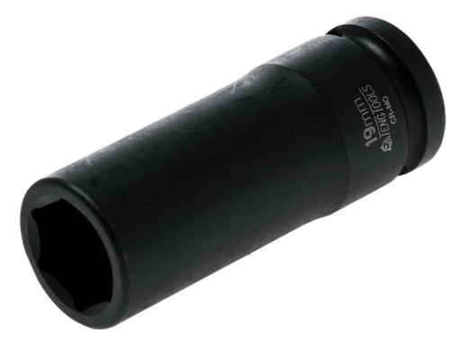 [TEN920619N] Deep Impact Socket Hexagon 6-Point 1/2in Drive 19mm