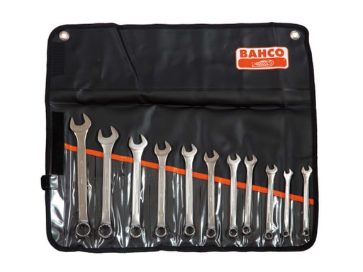 [BAH111MSET11] Chrome Polished Combination Spanner Set, 11 Piece