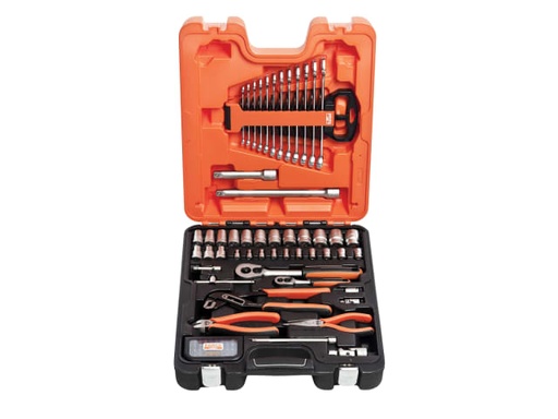 [BAHS81MIX] S81MIX 1/4 & 1/2in Drive Socket Spanner & Pliers Set, 81 Piece