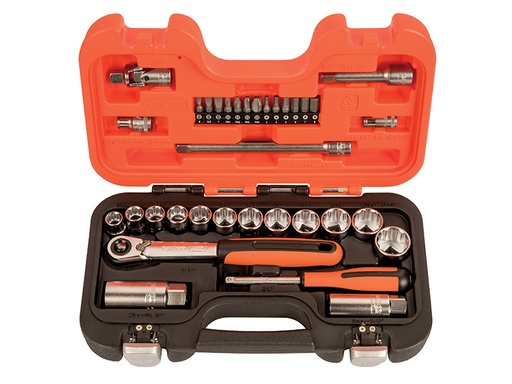 [BAHSL34] SL34 3/8in Drive Socket & Mech Set, 34 Piece