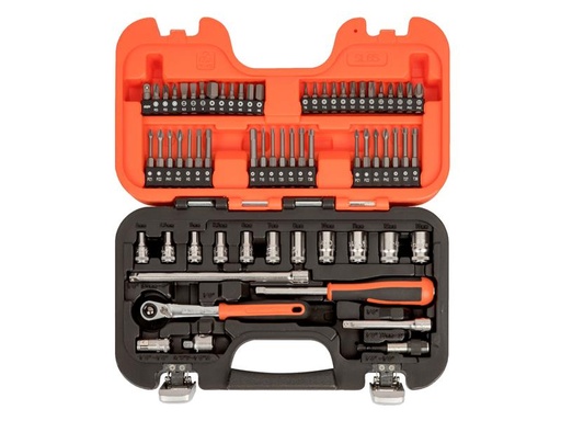 [BAHSL65] SL65 1/4in Drive Slim Socket Set, 65 Piece