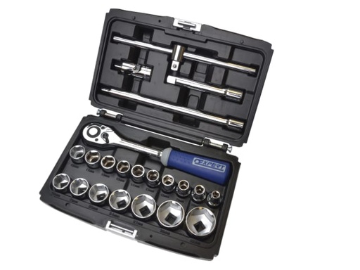 [BRIE032900B] 1/2in Drive Socket & Accessory Set, 22 Piece